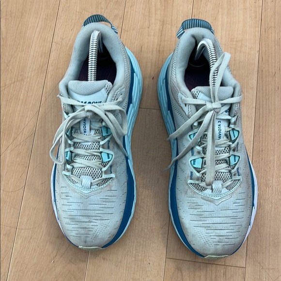 Hoka Teal Gaviota 3 Sneakers size 9 - Picture 5 of 14